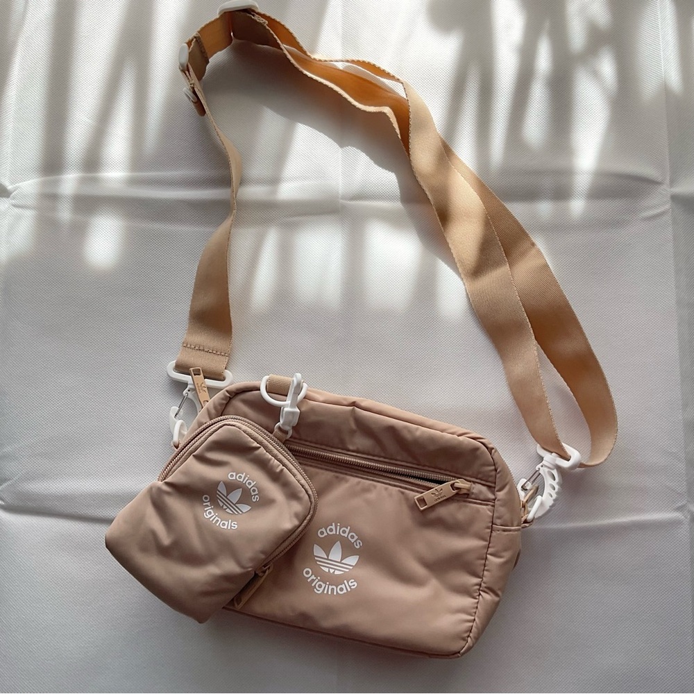 Adidas Originals Beige Crossbody Bag Set